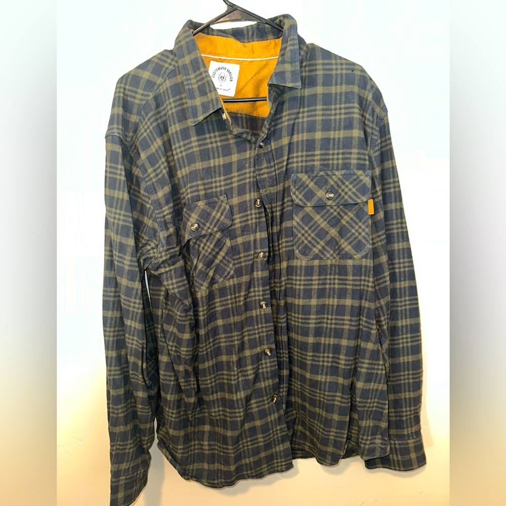 DUBINIK Plaid Men's Flannel Jacket